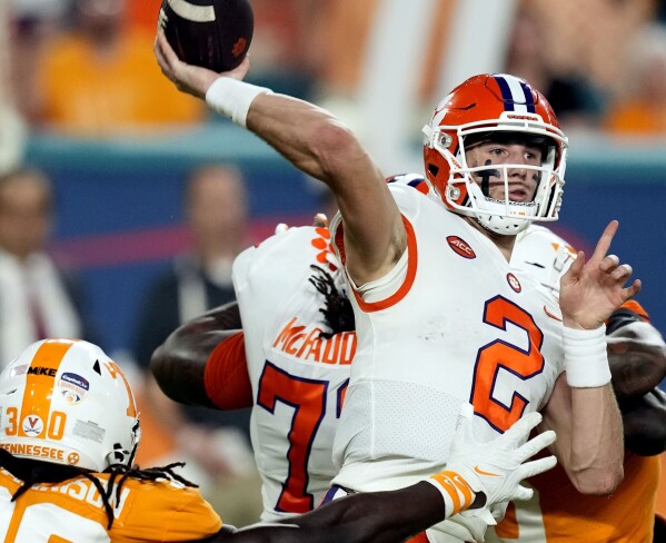 Clemson football sale quarterback